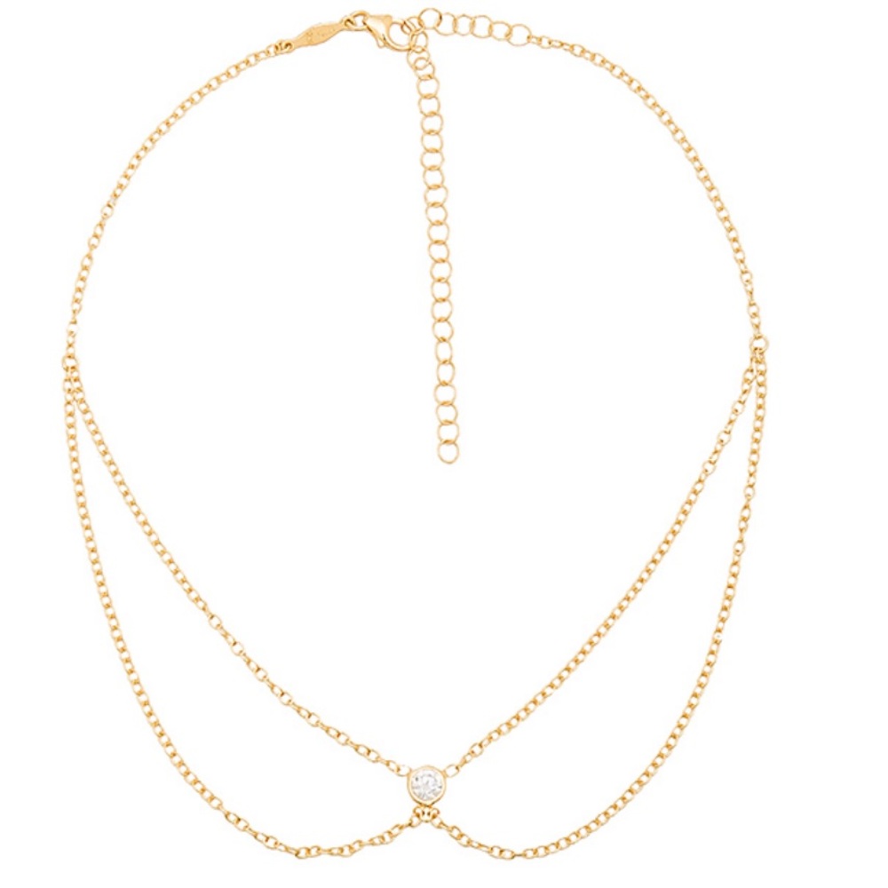 COPY - Jaquie Aiche Single Diamond choker